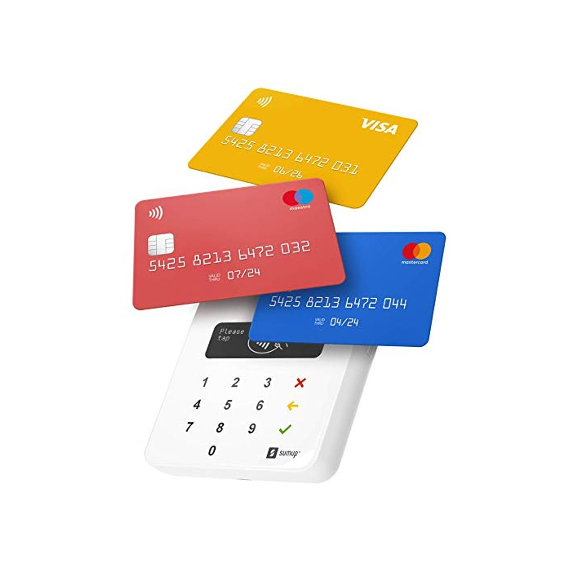 Social Lector De Tarjetas Portátil Sumup Air-Pago con Tarjeta De Débito