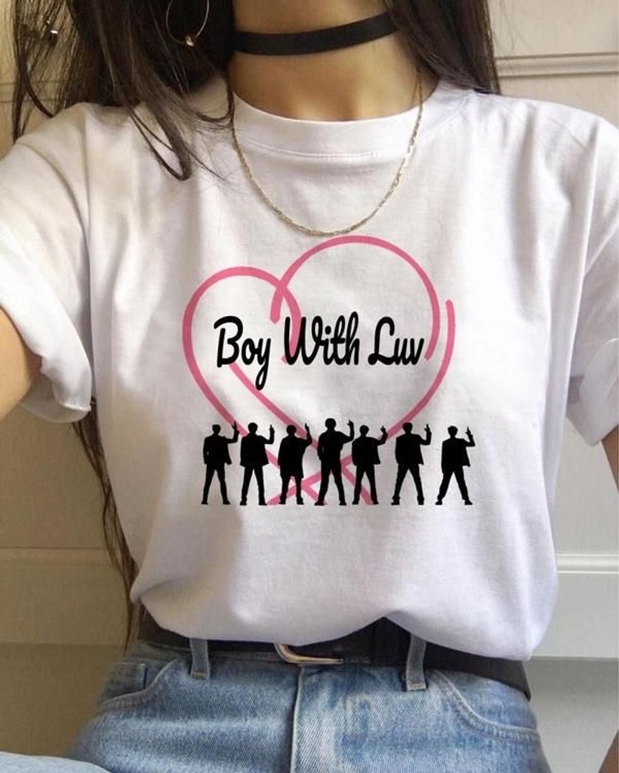 Fashion Blusa de Boy With Luv💕