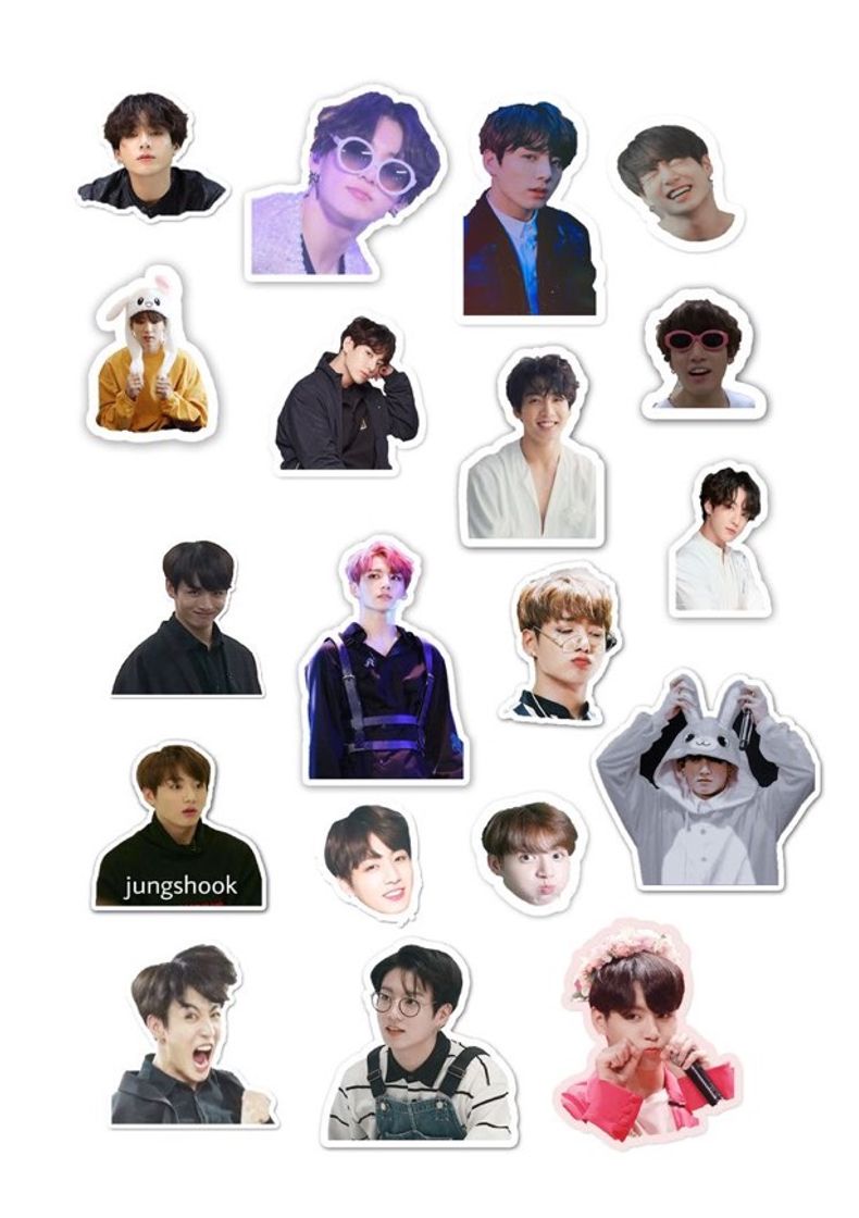 Moda Adesivos do BTS 💕✨