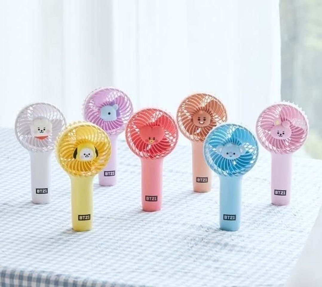 Moda BT21 Ventiladores 🌈✨