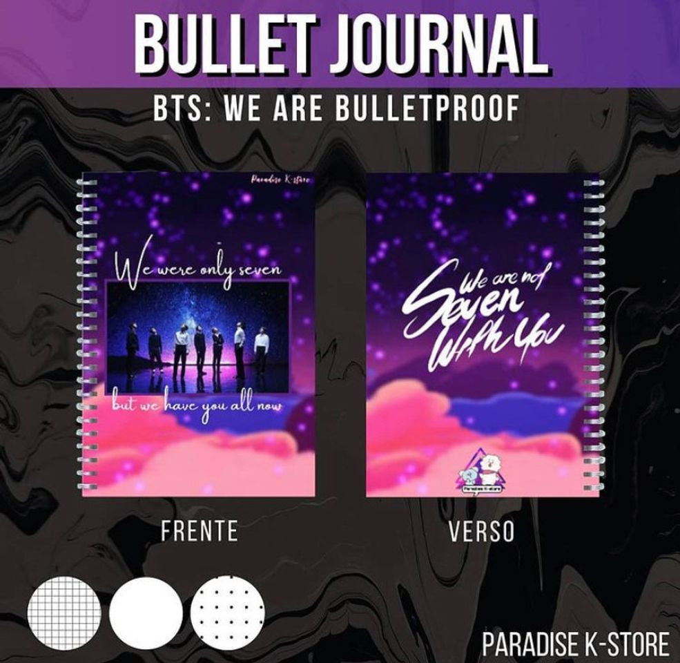 Moda Bullet Jornal BTS 🌸🌷