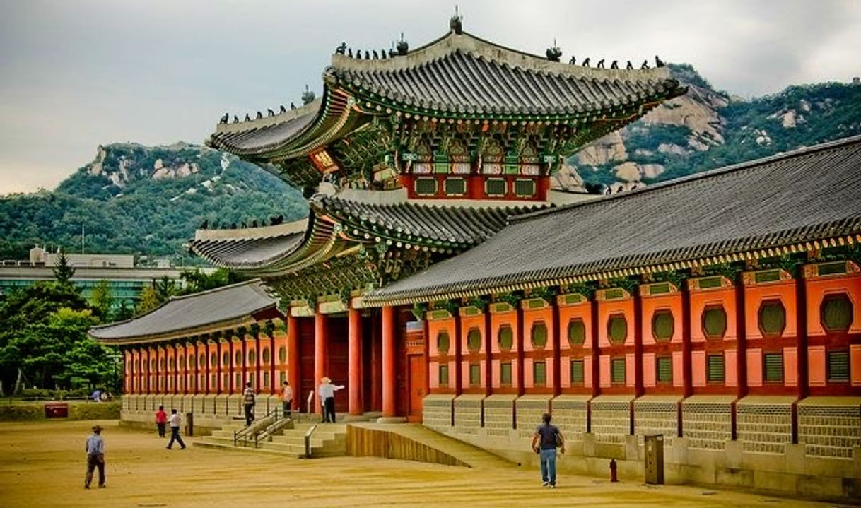 Moda  palácio Gyeongbokgung⛩