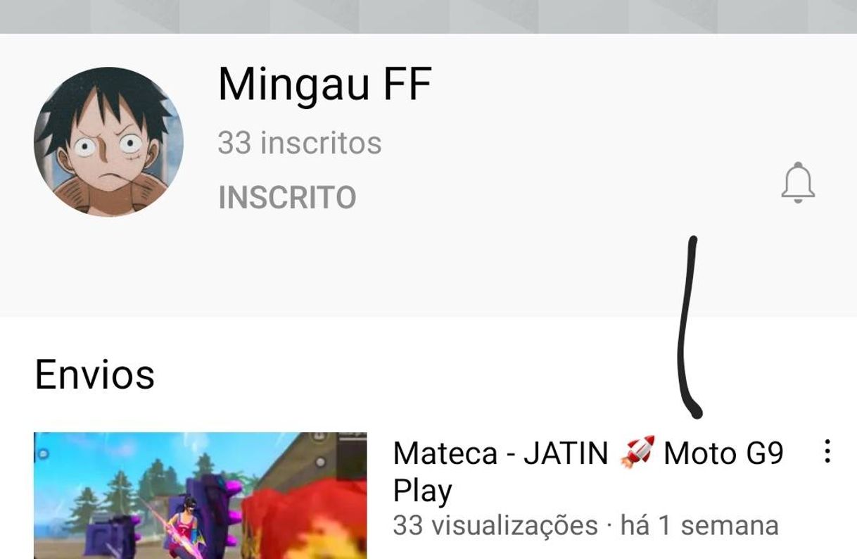 Social Canal de FF, canal pequeno começando agora.