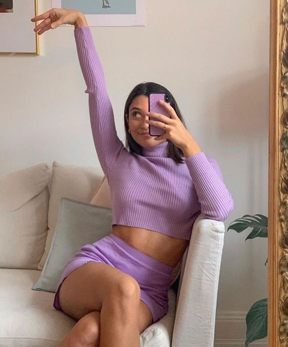 Social Look aesthetic roxo 💜