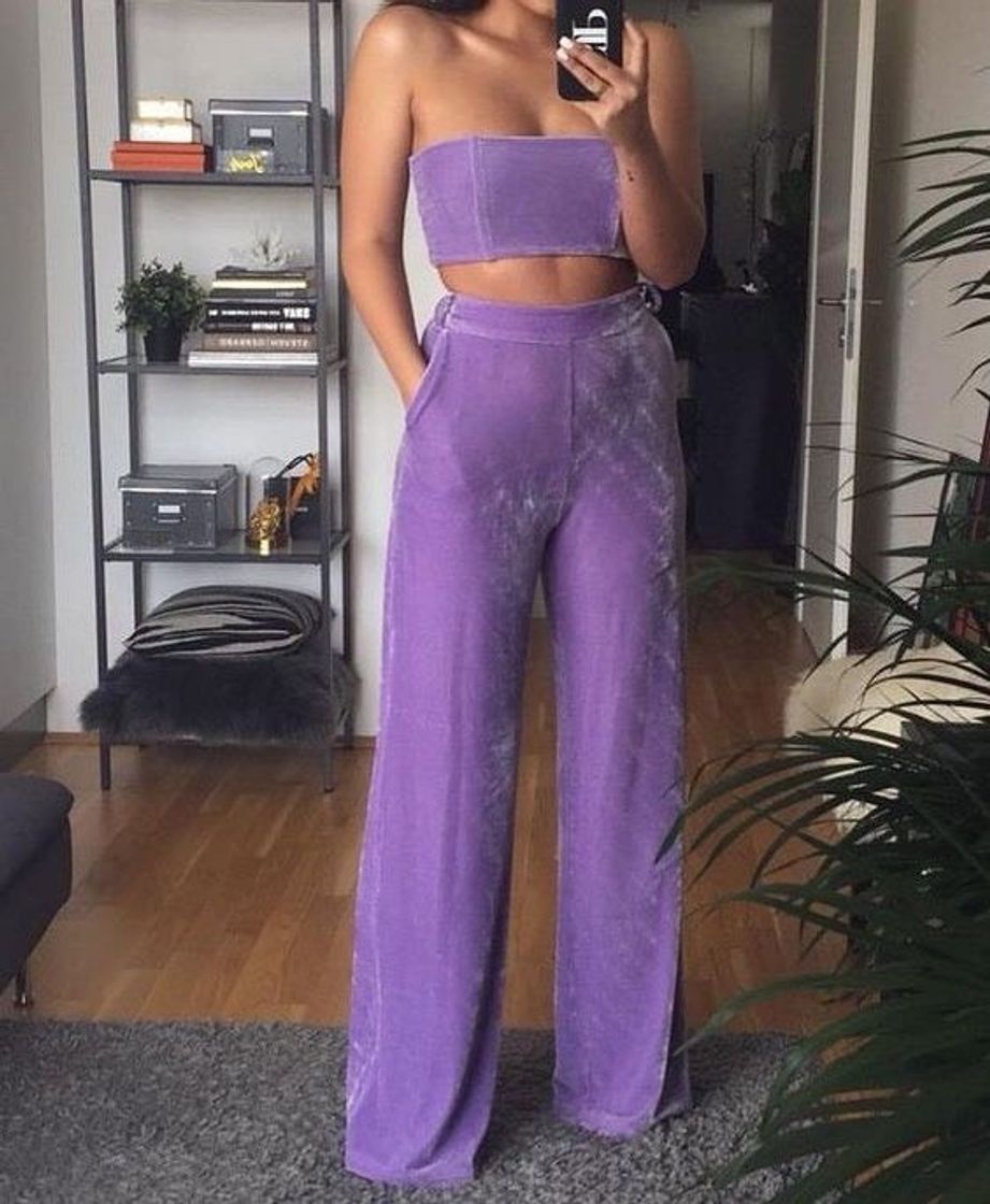 Social Look roxo lindo 💜