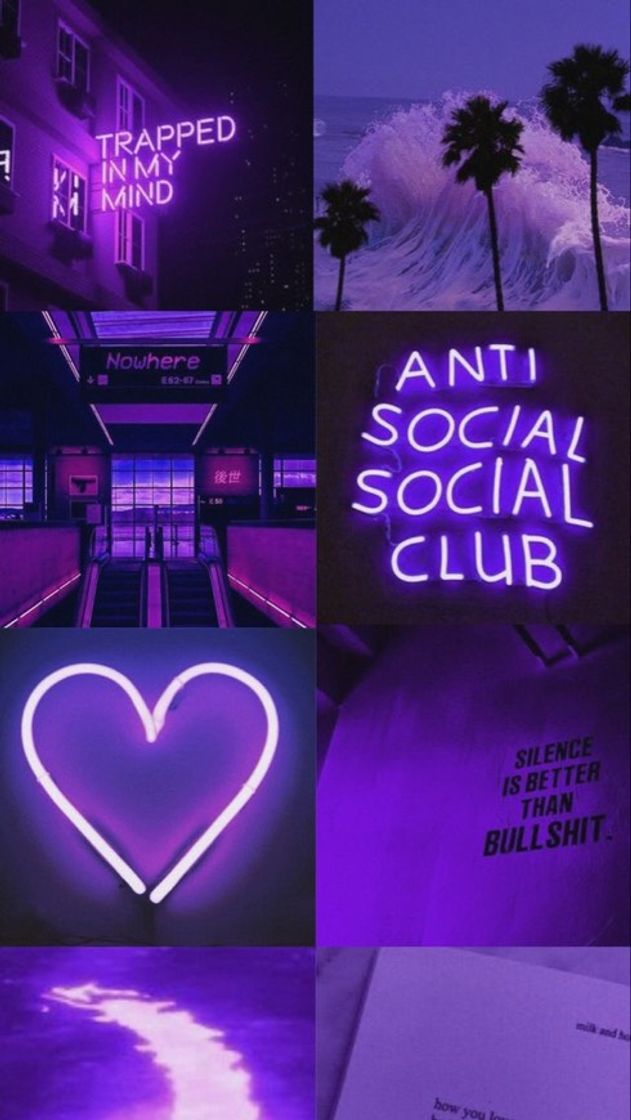 Fashion Wallpaper aesthetic roxo 💟✨