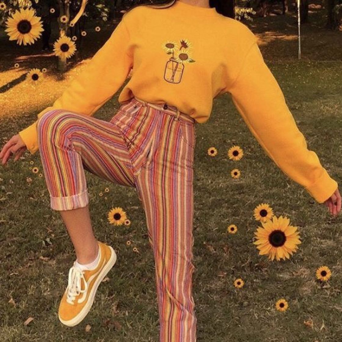 Fashion Look aesthetic amarelo 🌻