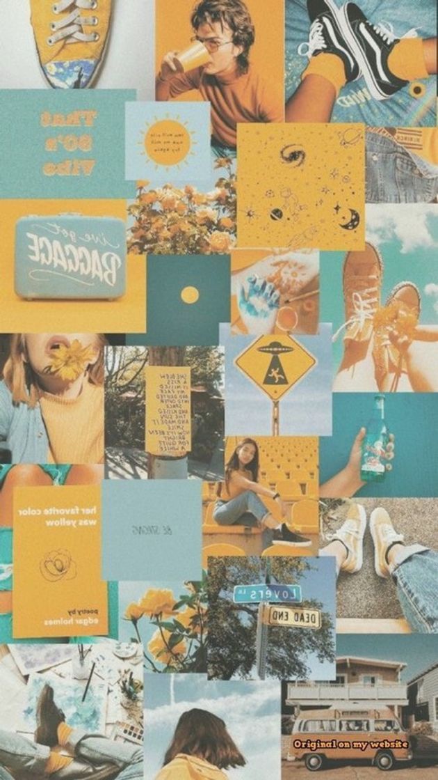 Social Wallpaper aesthetic amarelo 🌻