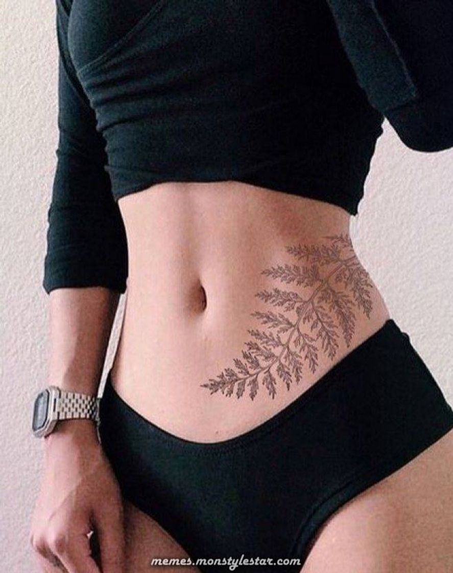 Fashion Tatto na barriga