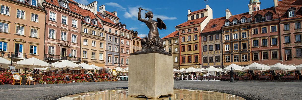 Lugar Rynek Starego Miasta Warszawa