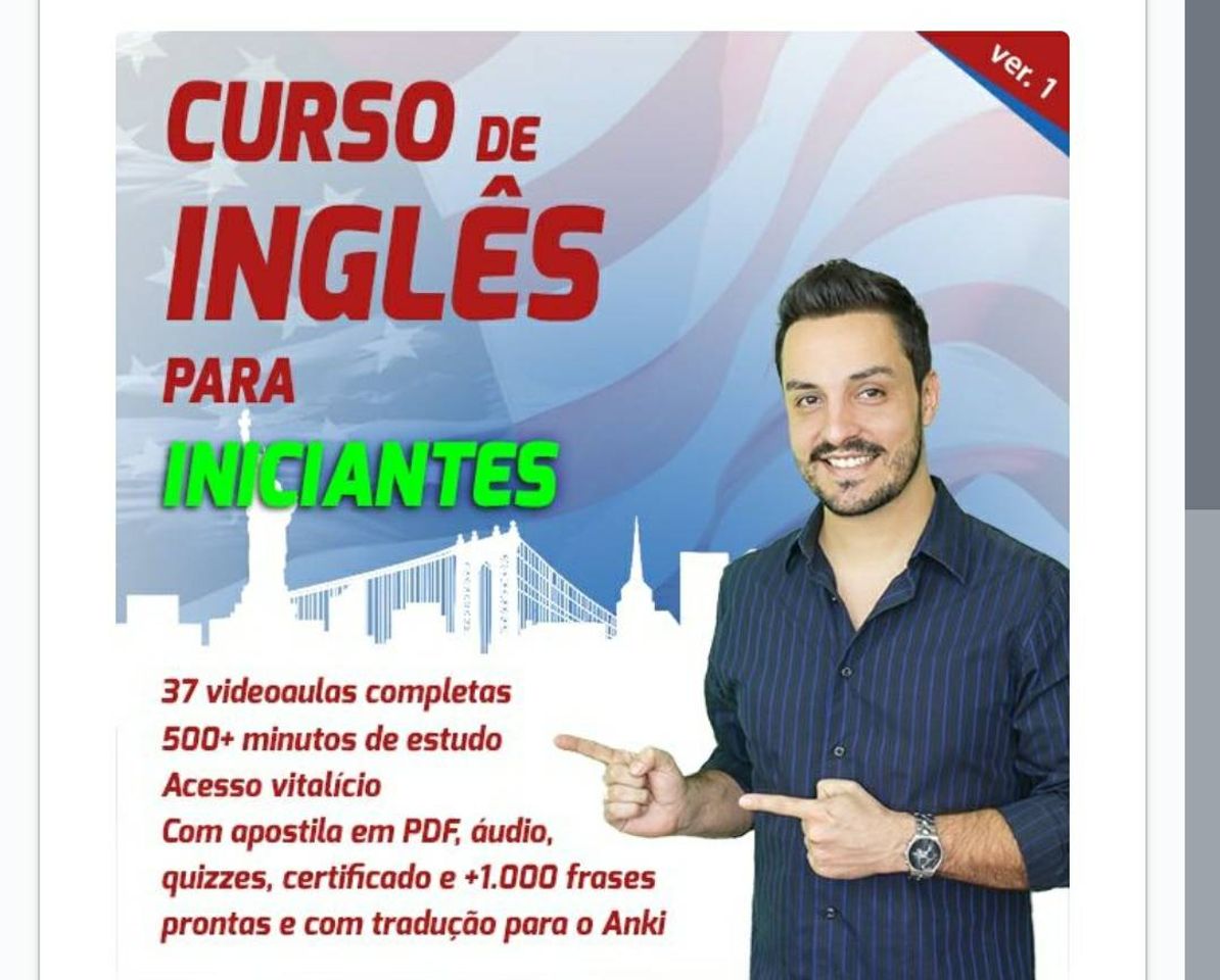 Moda Curso online de inglês