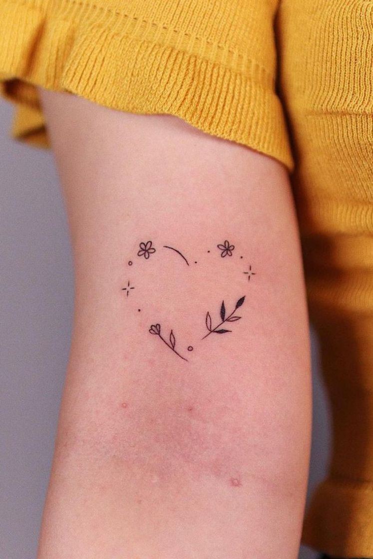 Social Tatuagem minimalista 