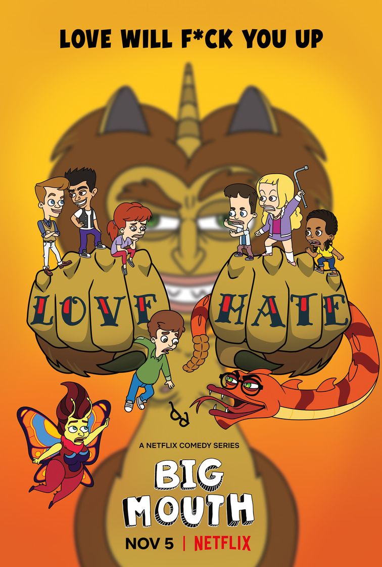 Serie Big Mouth - Netflix