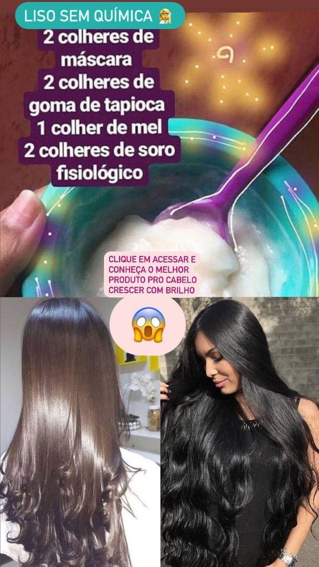 Fashion Receita caseira para cabelo