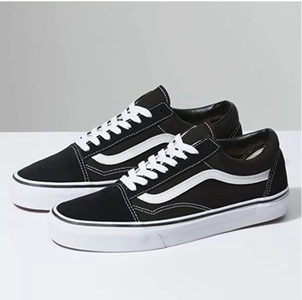 Moda Tênis Vans Preto e Branco cano Baixo