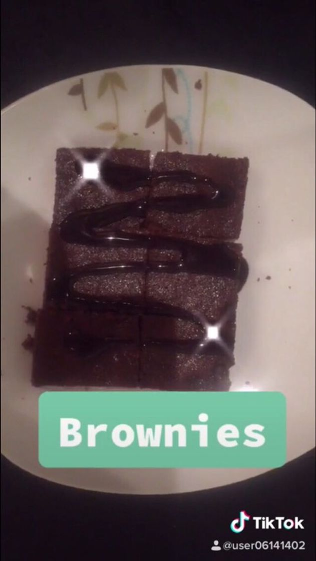 Fashion Brownies receta ...💖