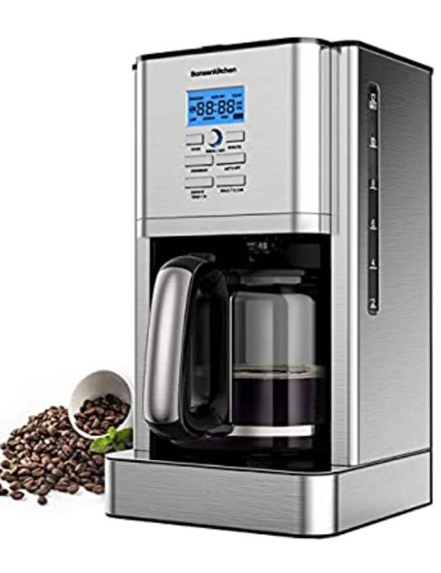 Producto Cafetera de acero inoxidable programable