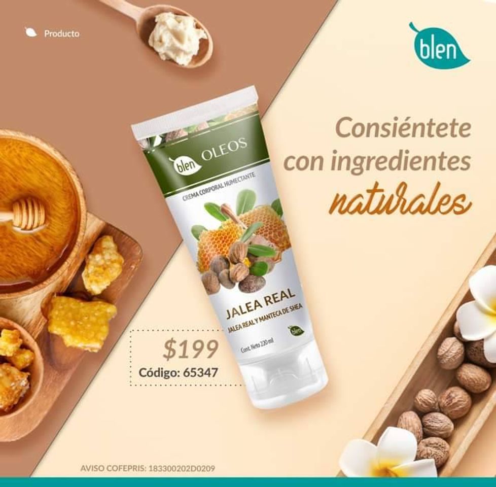 Producto Crema de jalea real de Blen