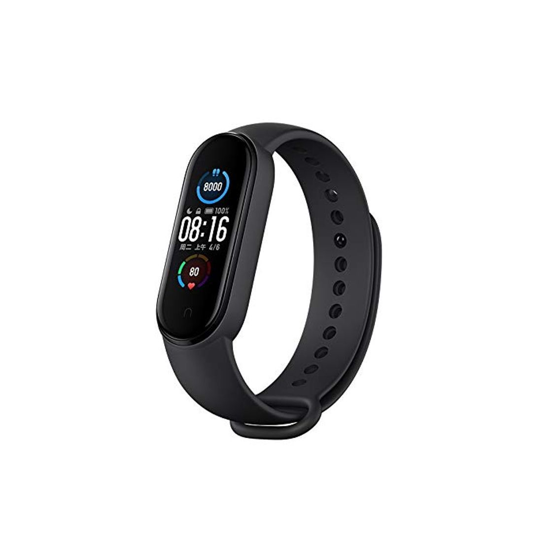 Products Xiaomi Mi Band 5 Pulsómetros Pantalla AMOLED de 1.1" Salud de la