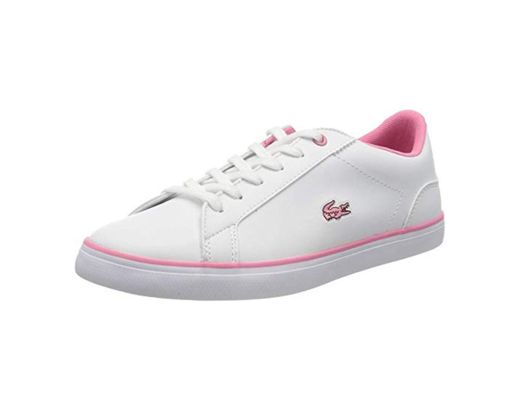 Lacoste Lerond BL 2 CUJ, Zapatillas Unisex Niños, Blanco