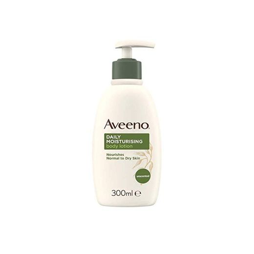 Aveeno loción hidratante 300ml con harina de avena coloidal