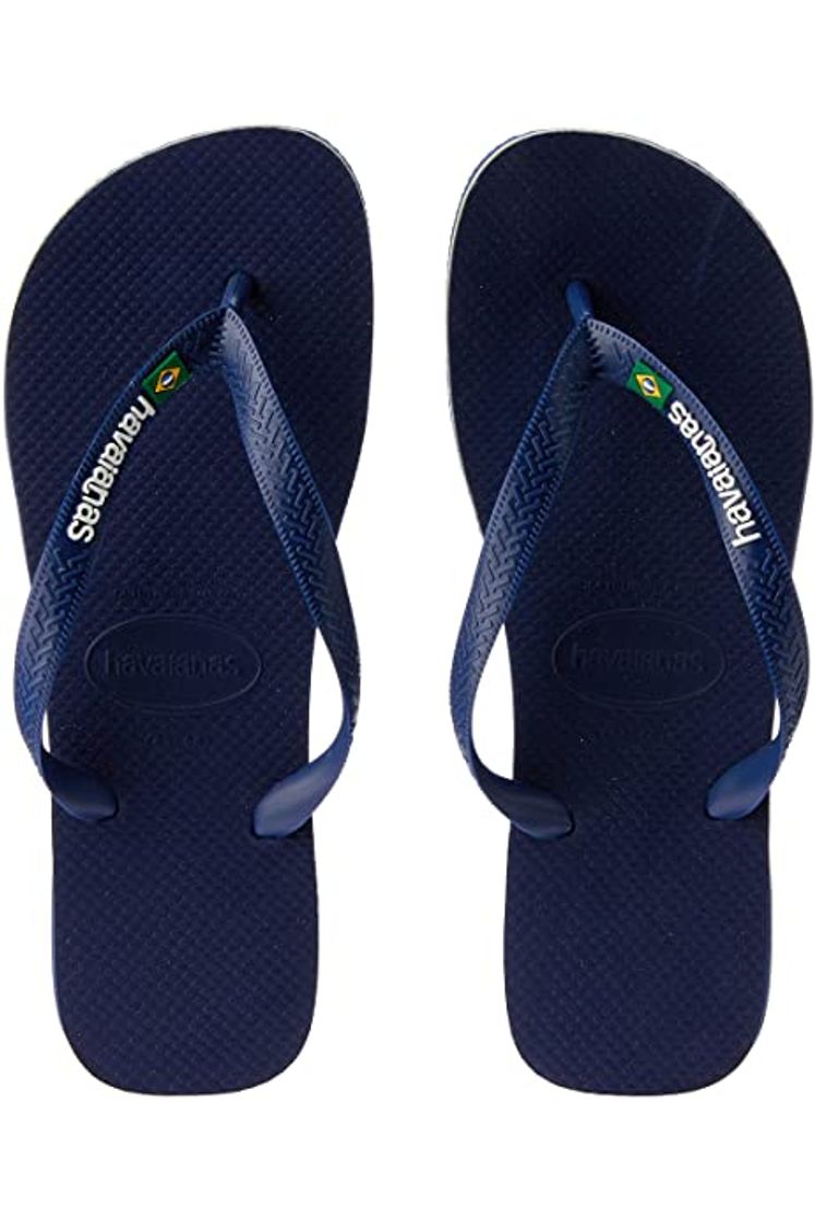 Product Havaianas Brasil Logo, Chanclas Unisex Adulto, Azul