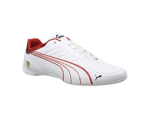 PUMA Ferrari Race Future Kart Cat, Zapatillas Unisex Adulto, Blanco White