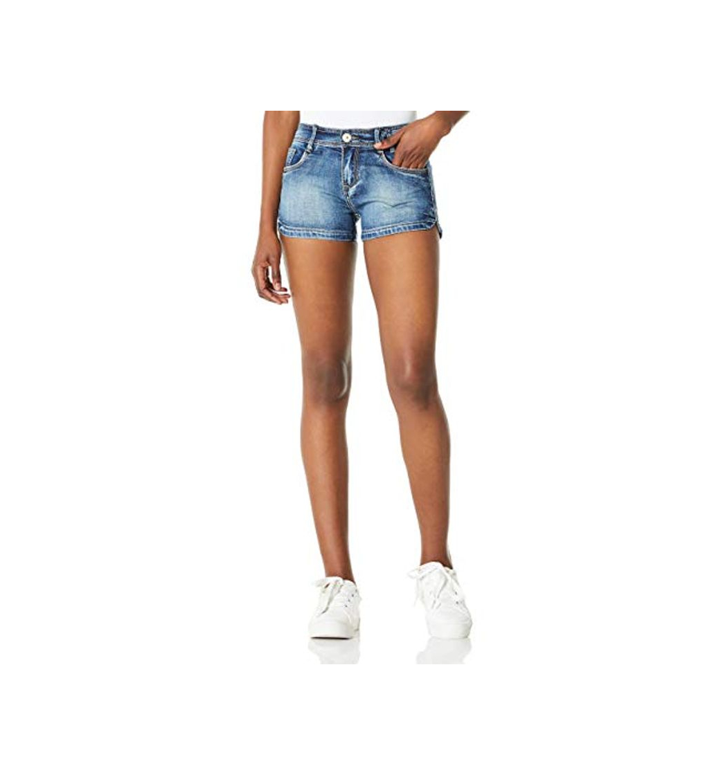 Productos Demon&Hunter 601 Shorts Series Mujer Pantalones Vaqueros Cortos Jeans DH6001(28)