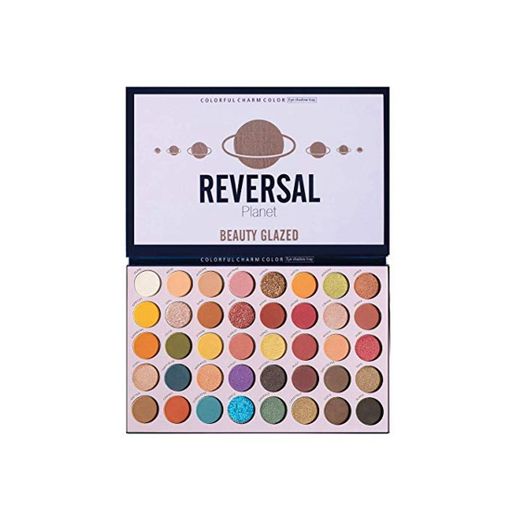 Beauty Glazed 40 Color Reversal Planet Paleta de sombras de ojos Maquillaje