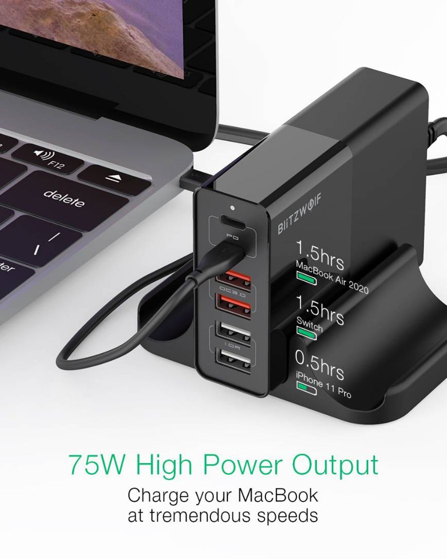 Fashion Blitzwolf S16 Dock USB charger