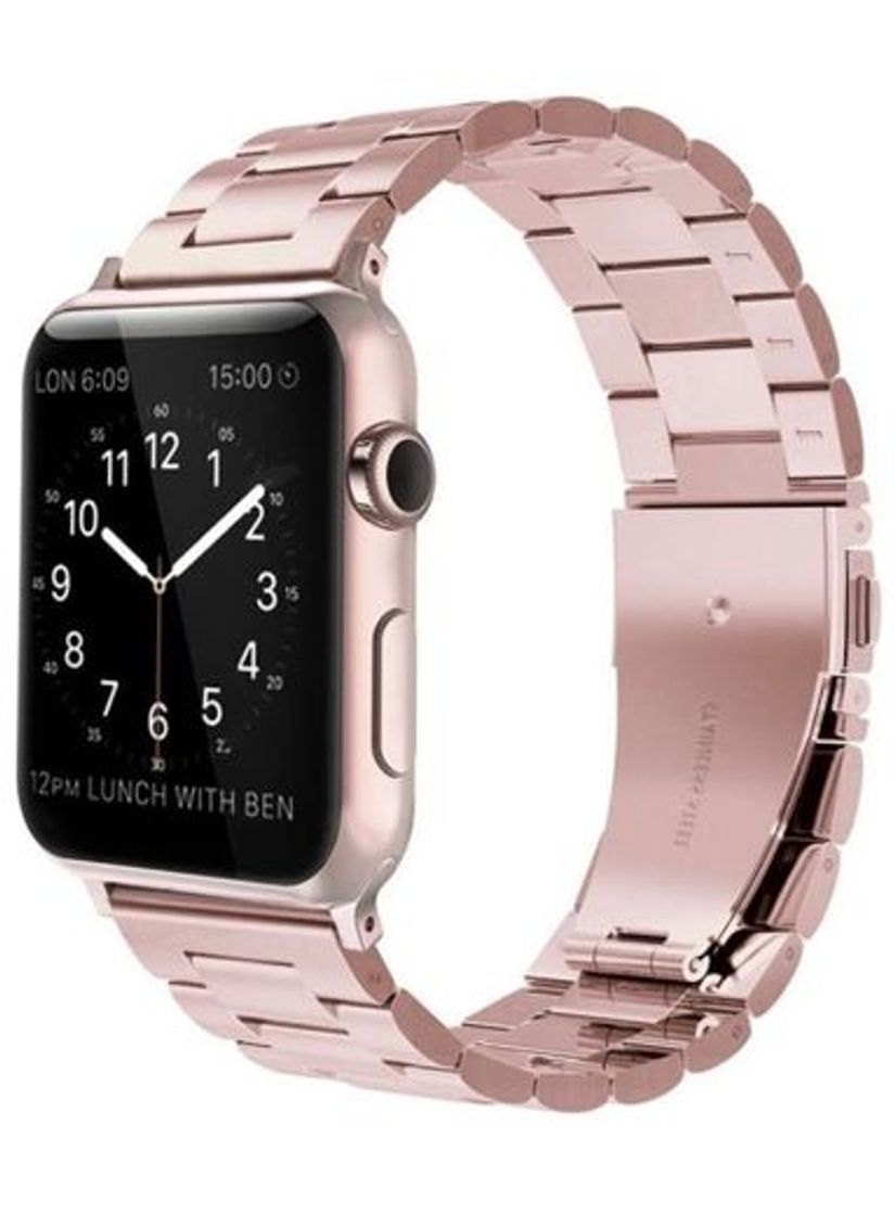 Producto Correa de acero inoxidable oro rosa para Apple Watch ⌚️ 