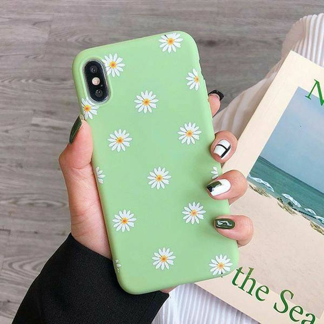 Moda capinha de flores