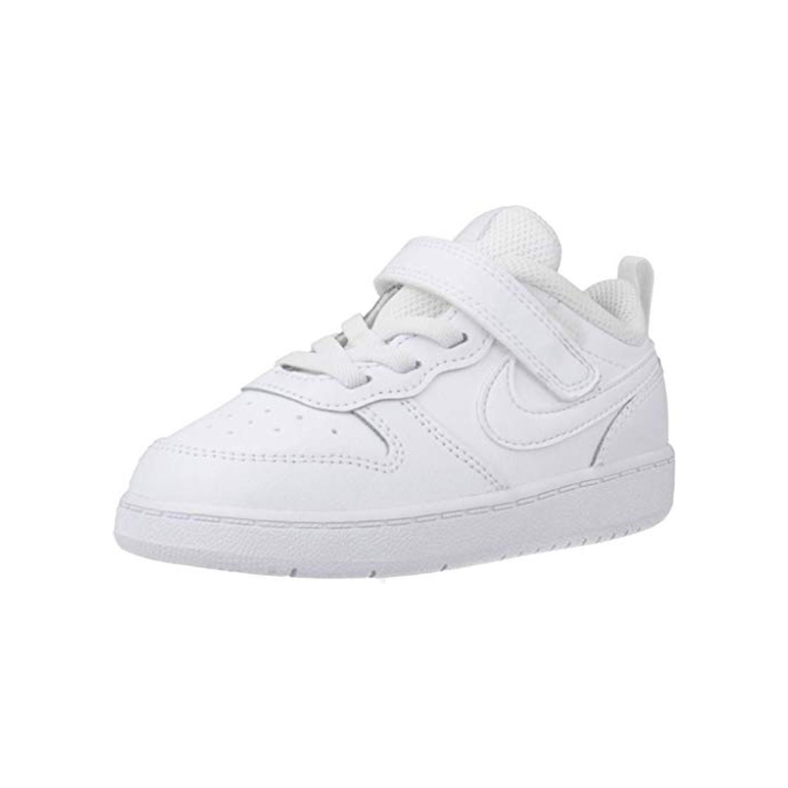 Moda Nike Court Borough Low 2, Zapatillas de Baloncesto para Niños, Blanco