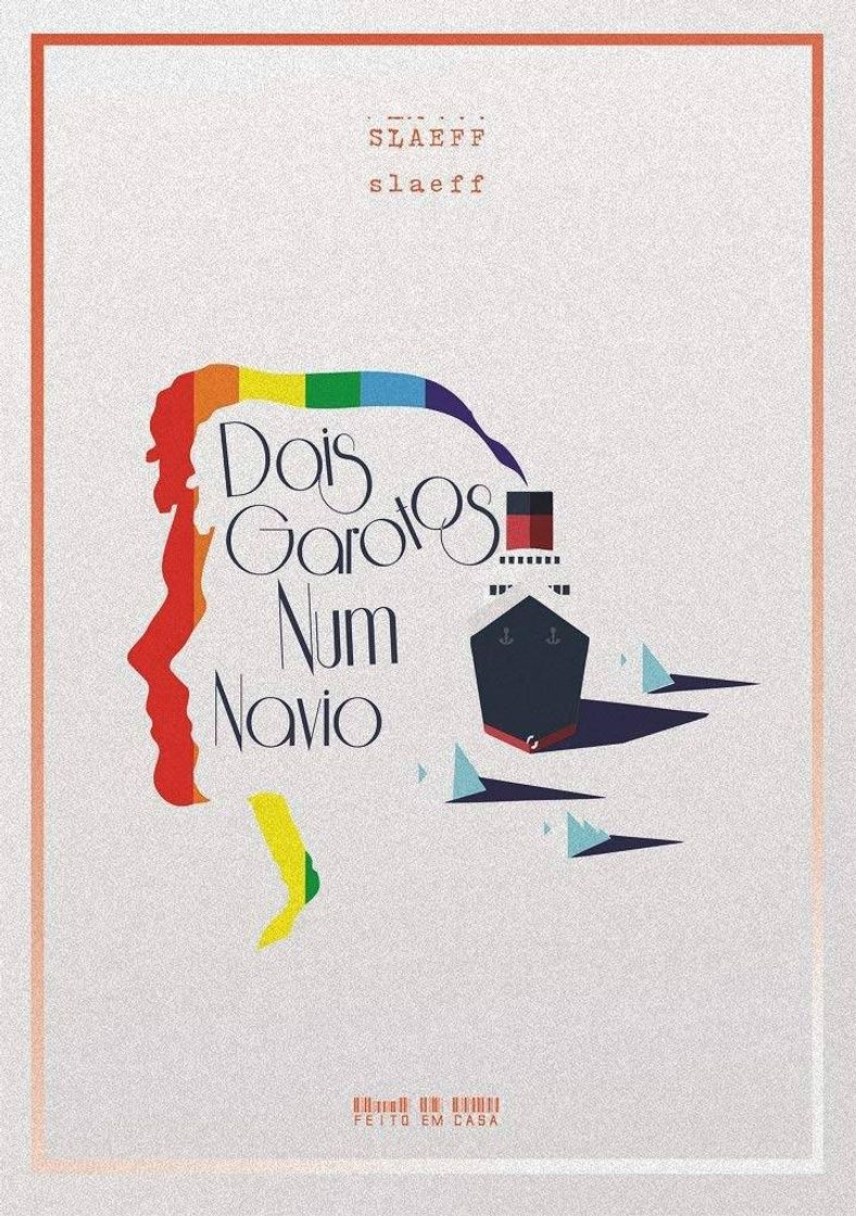 Book Livro - Dois garotos num navio 