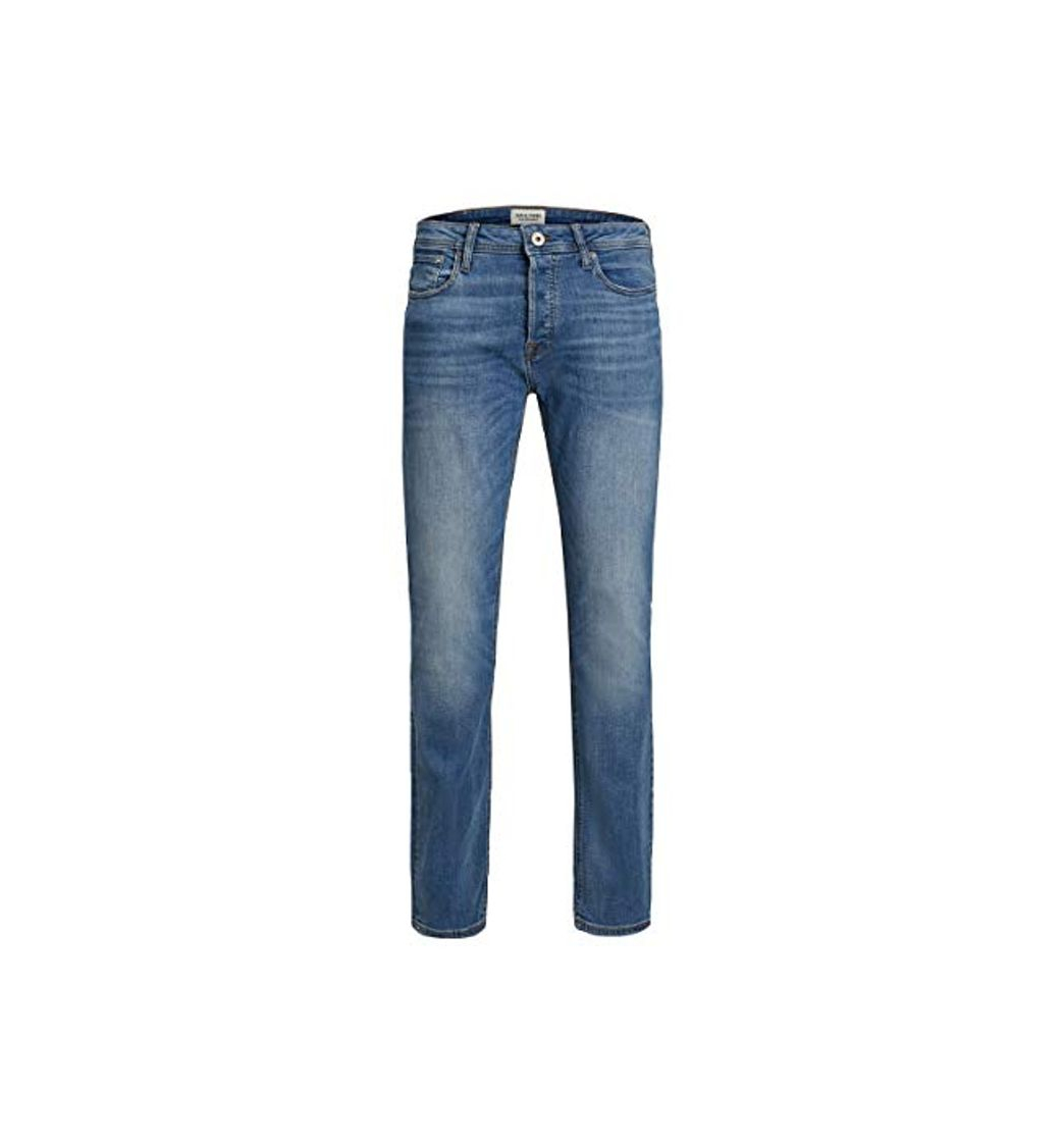 Moda JACK & JONES Jjitim Jjoriginal Am 781 50sps Noos Vaqueros Slim, Azul