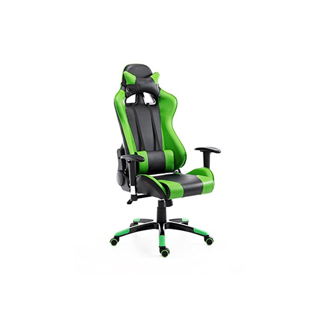 Product HOMCOM Silla de Oficina Juvenil Silla para Juegos de PC Ergonómica Reclinable