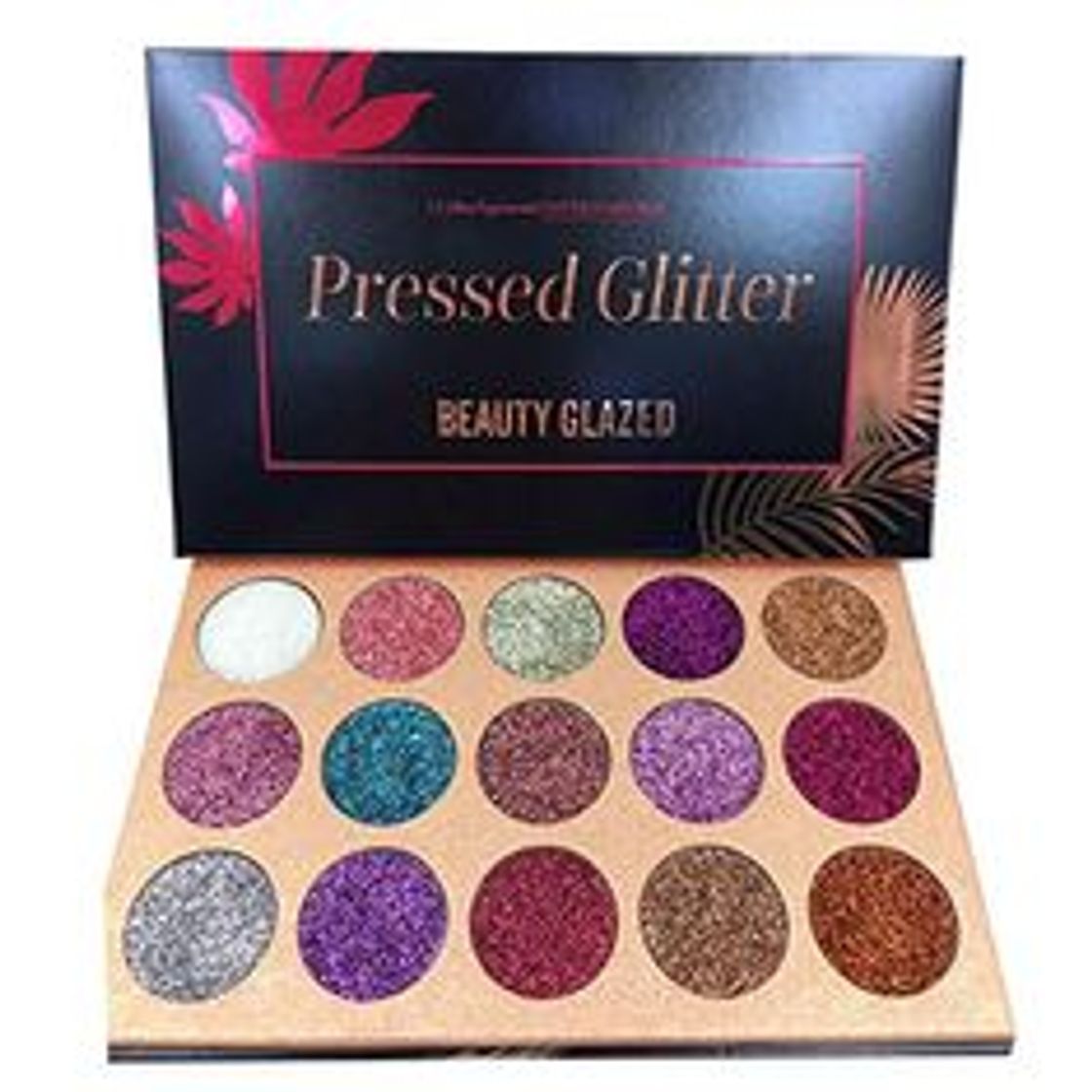 Beauty Glazed 60 Color Makeup Eyeshadow Palette 4 en 1 Color Board Pressed Glitter Eye Shadow Sombra de cuatro capas May Rotation Matte Pearlescent High Pigmentation Cosmetic Eyeshadow