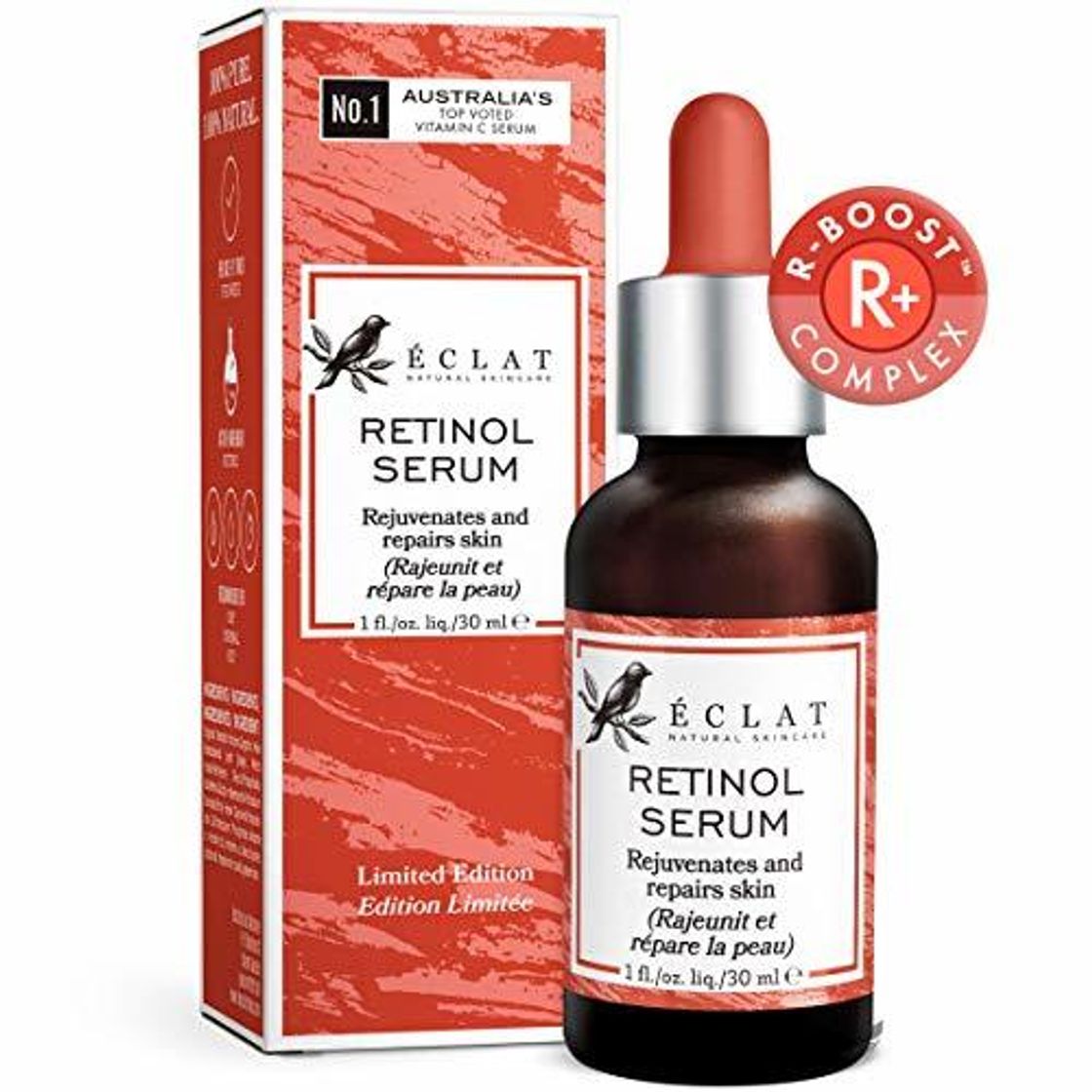 Producto Sérum Retinol 2.5% Concentrado Eclat – Sérum Retinol puro 2.5% Alta Potencia