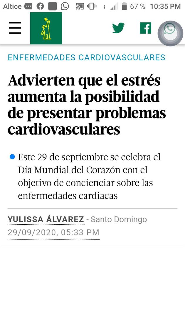 Moda El estrés aumenta la enfermedades cardiovasculares...