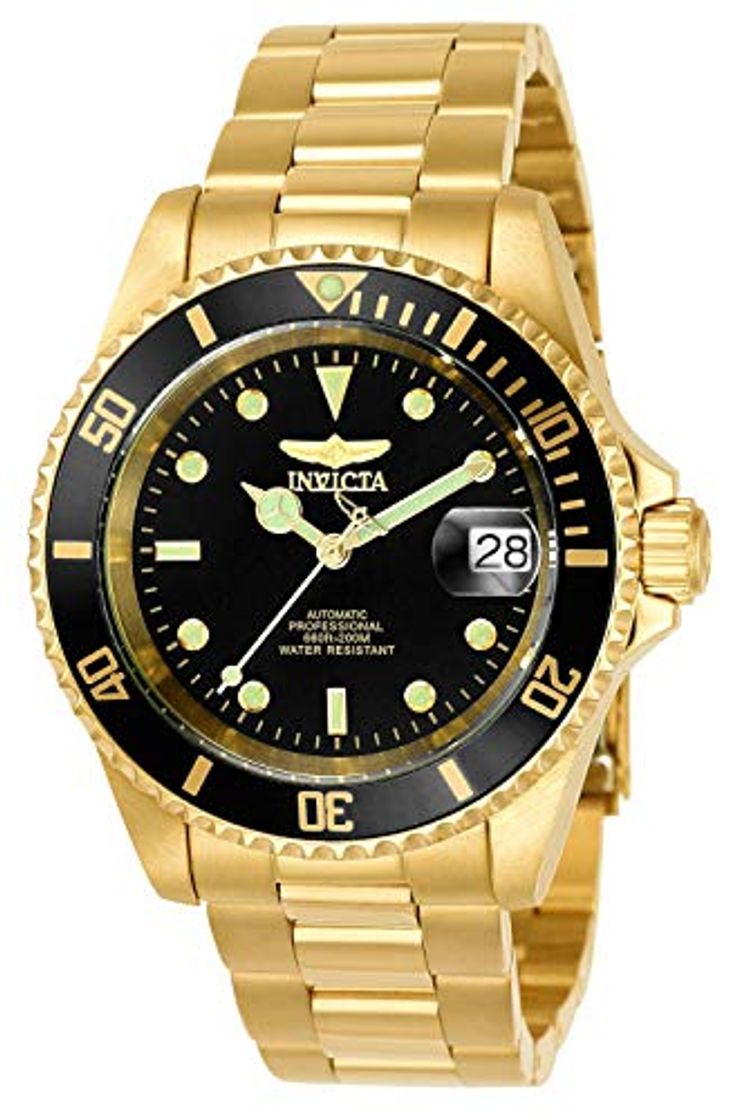 Social Invicta 8929OB Pro Diver Reloj Unisex acero inoxidable Automático Esfera negro