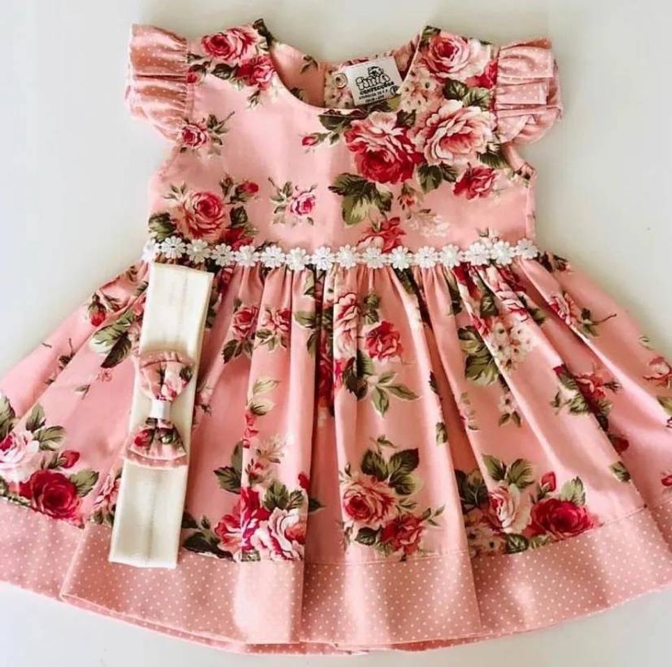 Fashion Lindo vestidos de bebê 💕😍