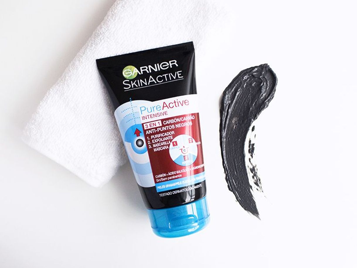 Social Garnier Skin Active Pure Active Gel Limpiador Pure Active Carbon Intense 3