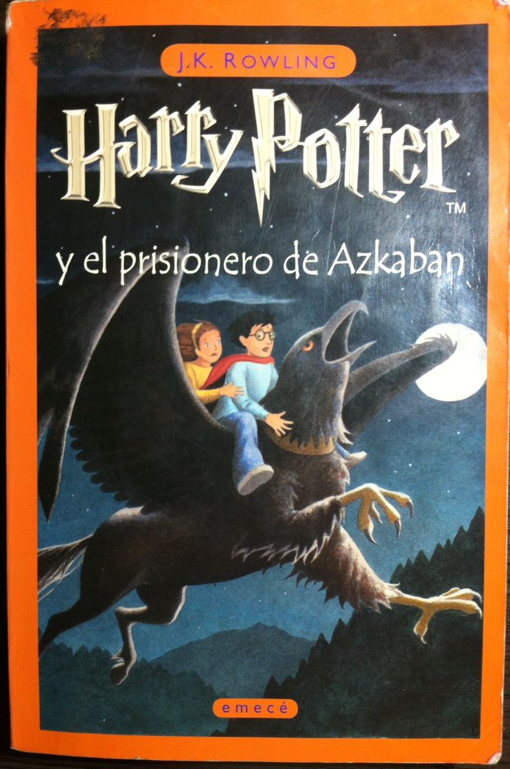 Book Harry Potter y el prisionero de Azkaban