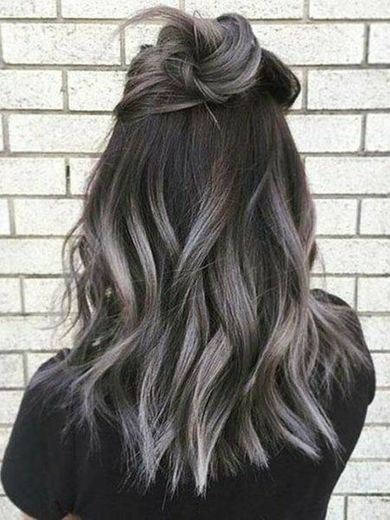 grey hair