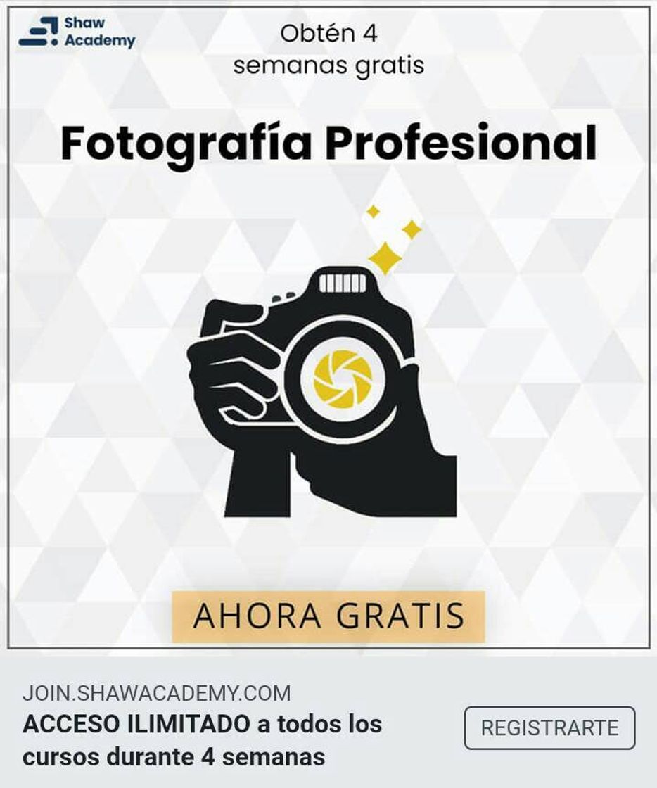 Moda Curso online (Fotografía Profesional) 4 semanas