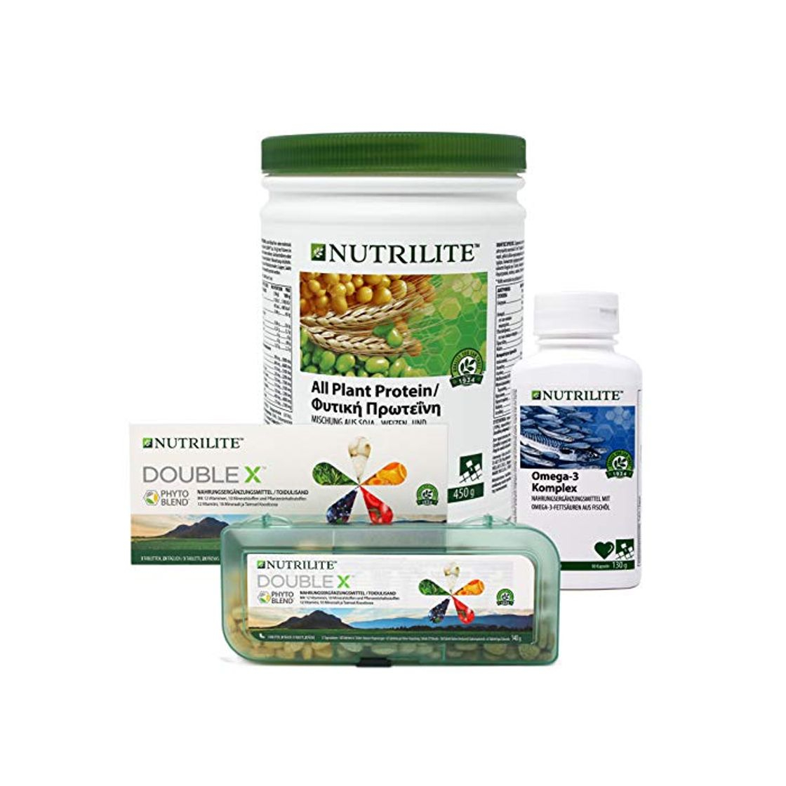 Product NUTRILITE conjunto de Base foundational Trio incluyendo doble X NUTRILITE