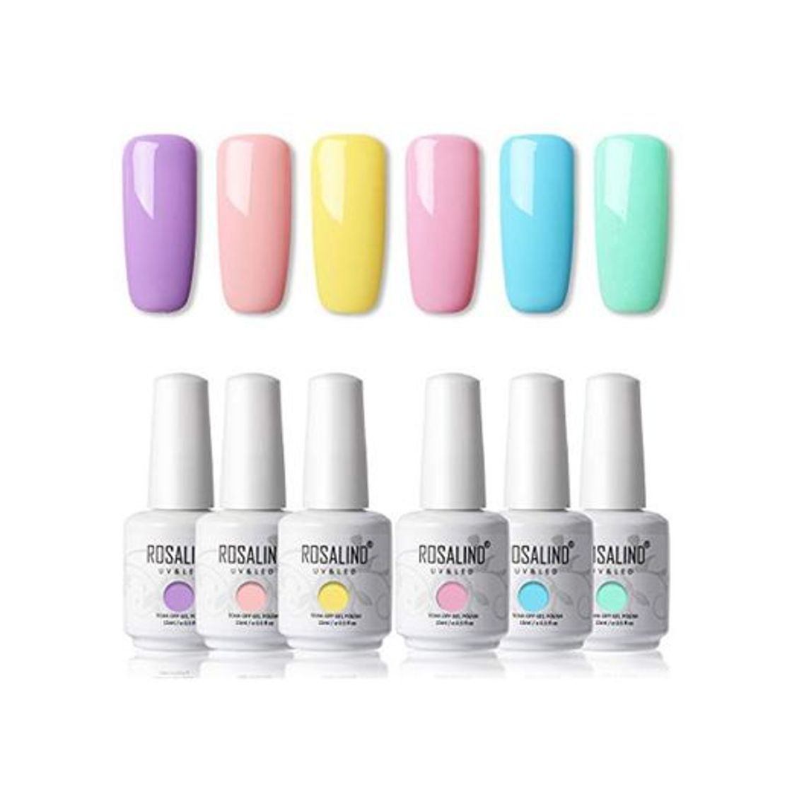 Product ROSALIND 15ml Esmaltes Semipermanentes de Uñas en Gel UV LED