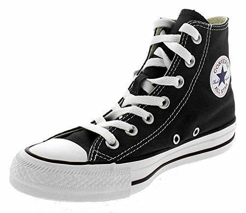 Social Converse Chuck Taylor All Star, Zapatillas altas Unisex adulto, Negro (Black), 38
