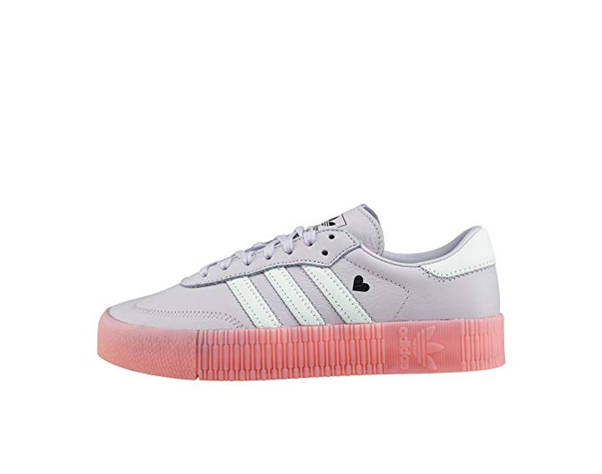 Moda Adidas Sambarose, Zapatillas Clasicas para Mujer, Morado