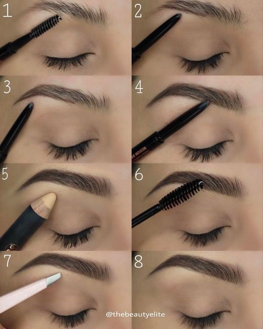 Moda Tutorial sobrancelhas.